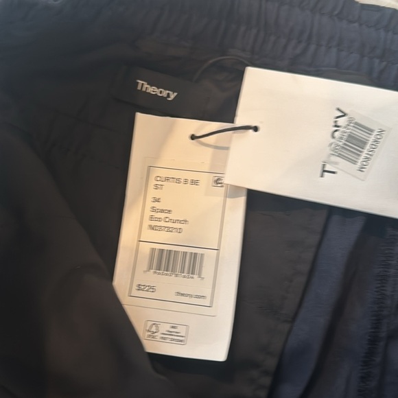 Theory NWT blue linen pants woven in Italy 🇮🇹 - Picture 5 of 9